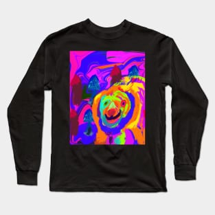 Abstract bear Long Sleeve T-Shirt